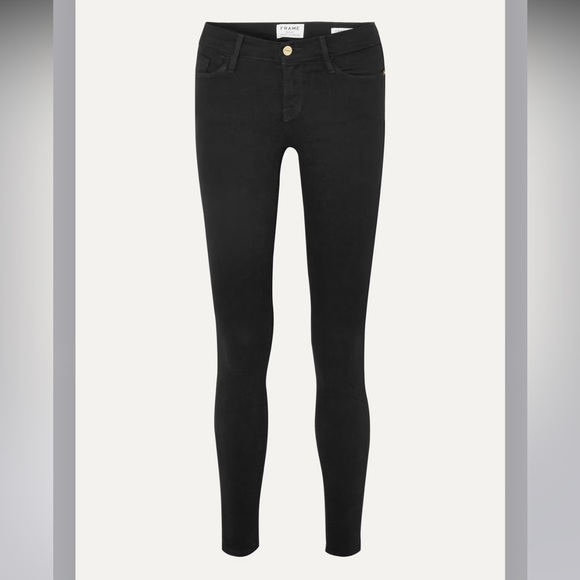 FRAME Le Skinny de Jeanne Mid-Rise Jeans - Picture 6 of 14